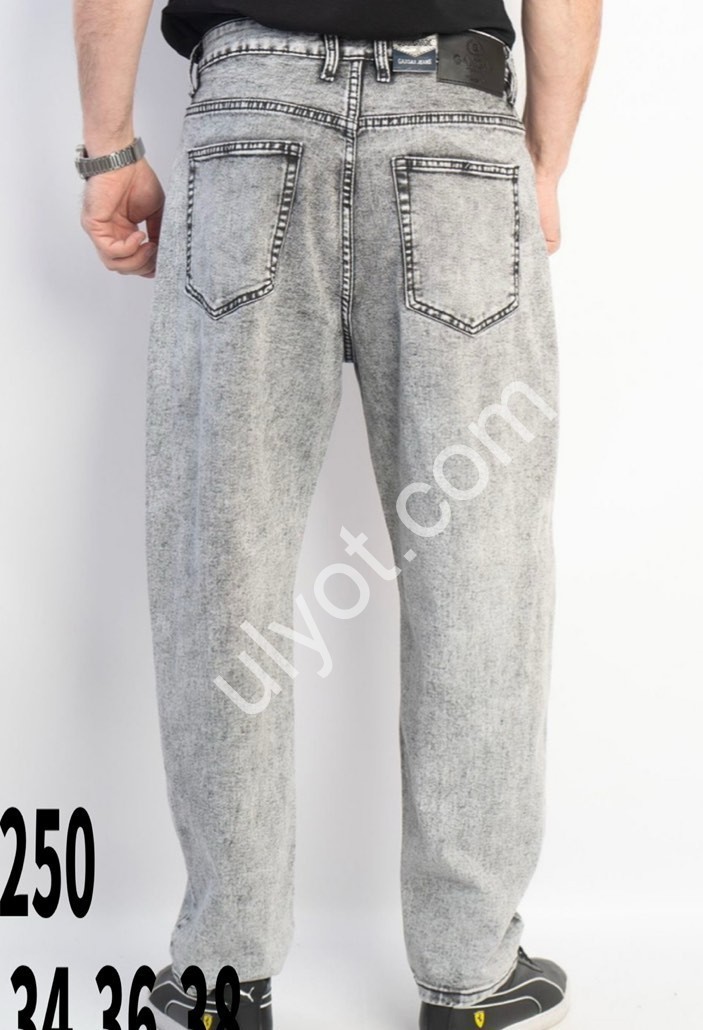 ДЖИНСИ GAXGAX (29-38) СІРИЙ 1250