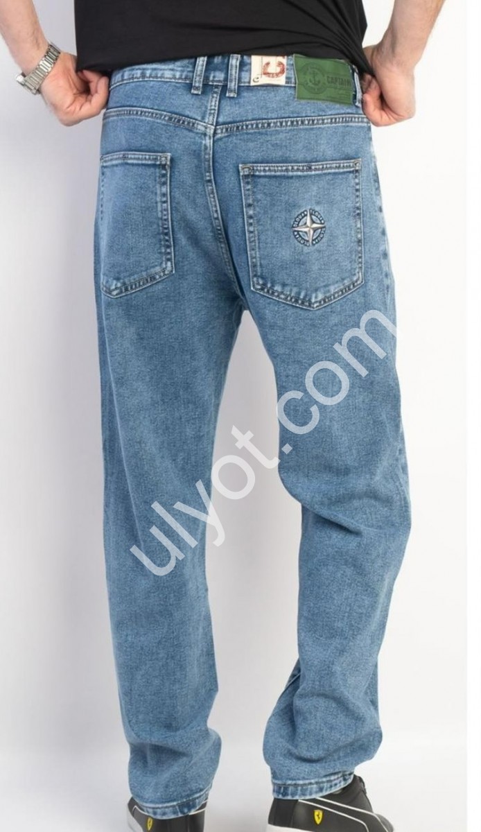 ДЖИНСЫ CAPTAIN (29-38) Т.СИНИЙ 5519