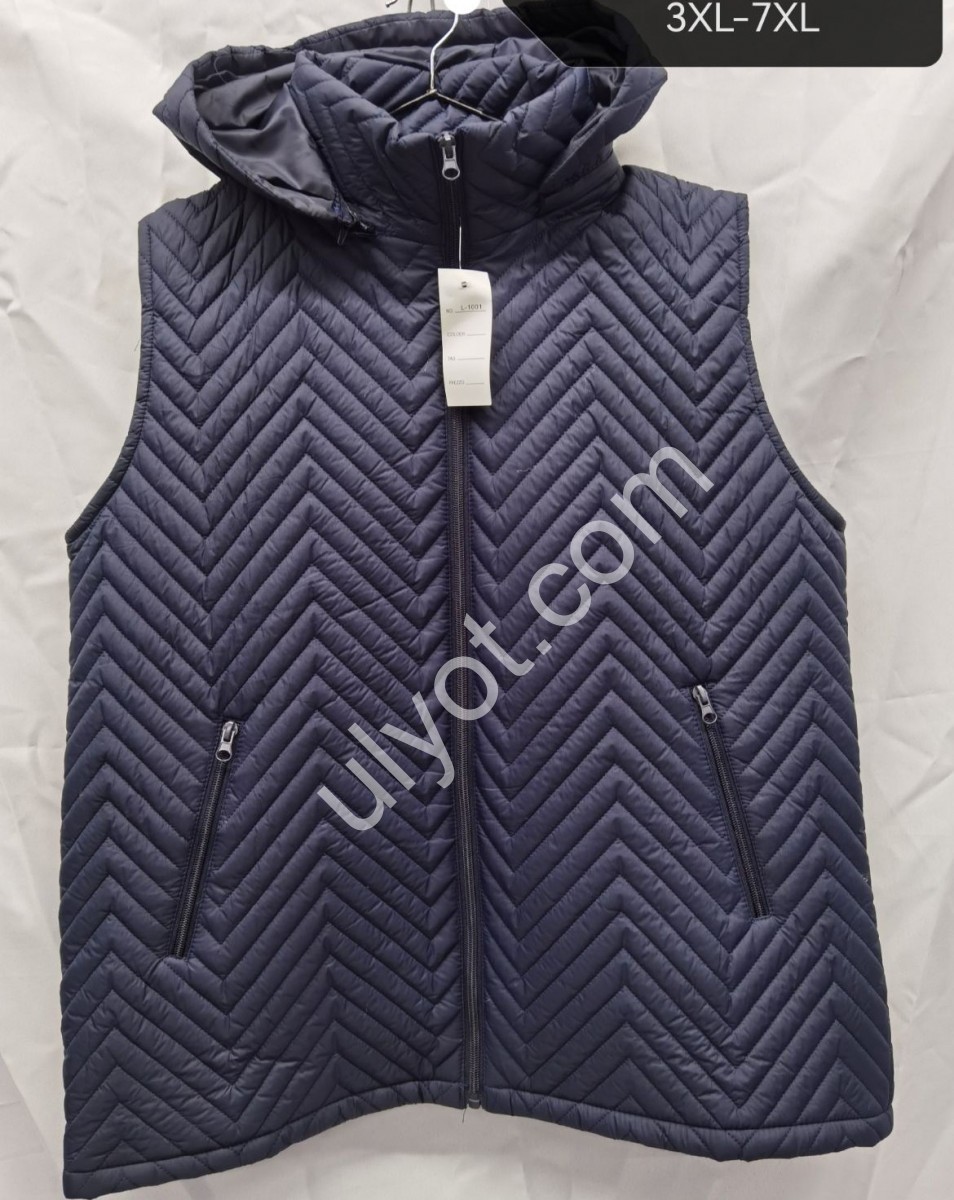 ЖИЛЕТКА Bf&Gf (3XL-7XL) Т.СИНИЙ 1001