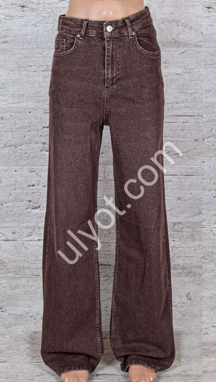 ДЖИНСЫ TOP SHOP (25-32) ШОКОЛАД 1068