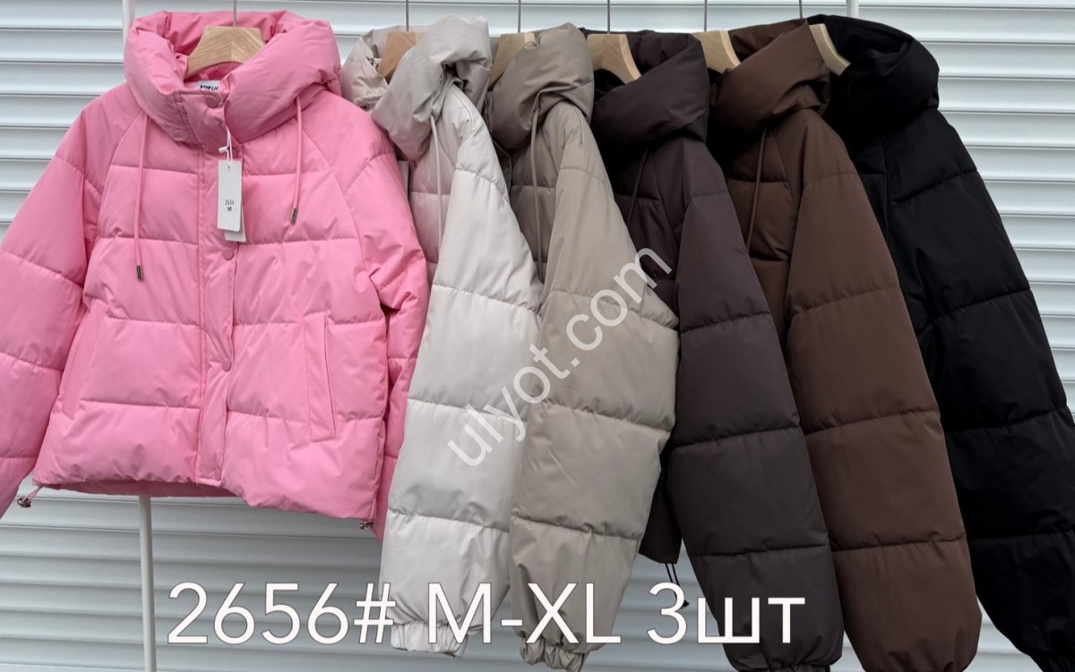 КУРТКА (M-XL) РОЗОВЫЙ 2656