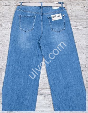 ДЖИНСЫ M.SARA (L-4XL) СИНИЙ 521-4B