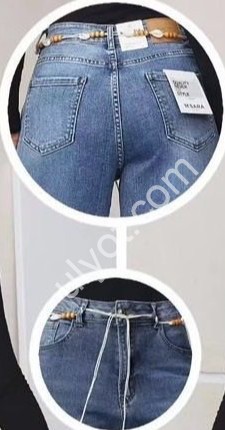 ДЖИНСЫ M.SARA (XS-XL) Т.СИНИЙ 270-4