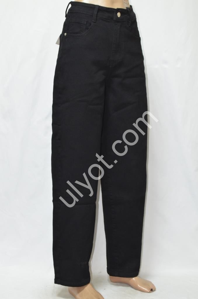 ДЖИНСЫ RELUCKY (25-30) ЧЕРНЫЙ 347-2