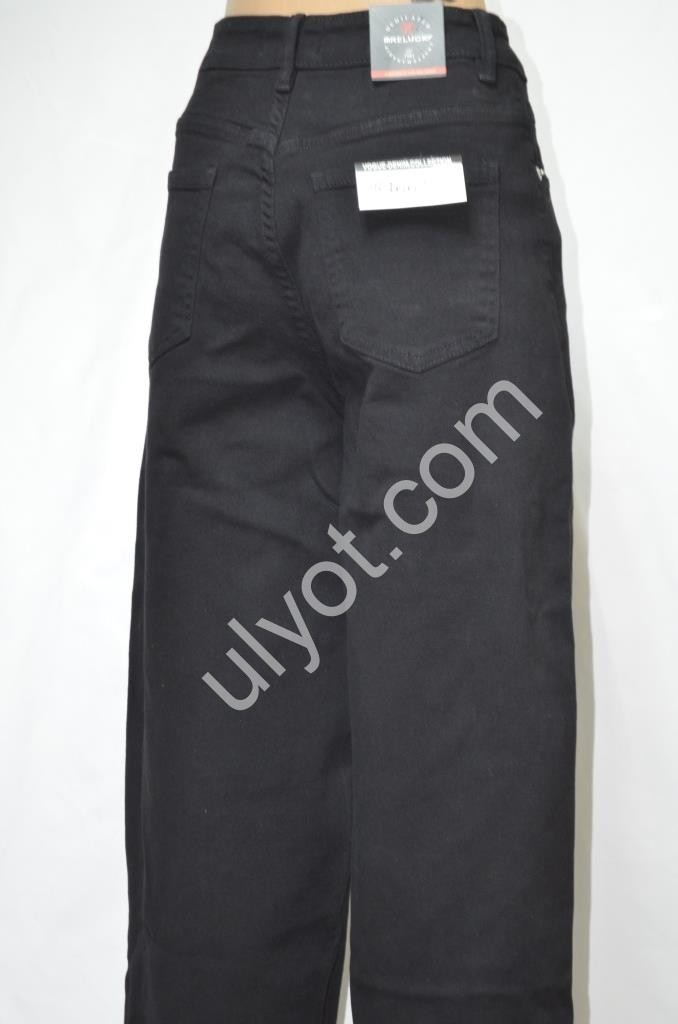 Фото 1 ДЖИНСЫ RELUCKY (25-30) ЧЕРНЫЙ 347-2