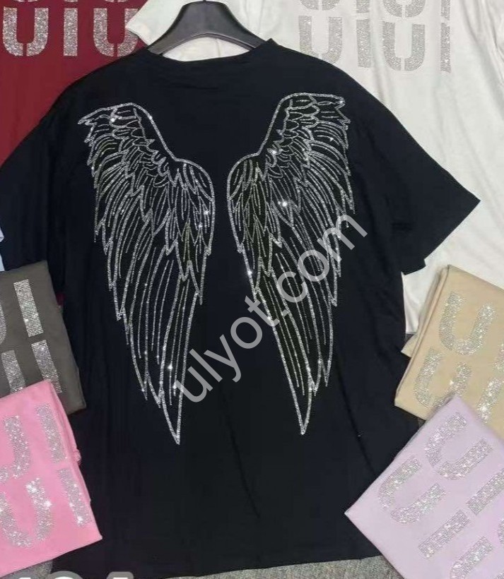 ФУТБОЛКА (OVER SIZE) МИКС 256104