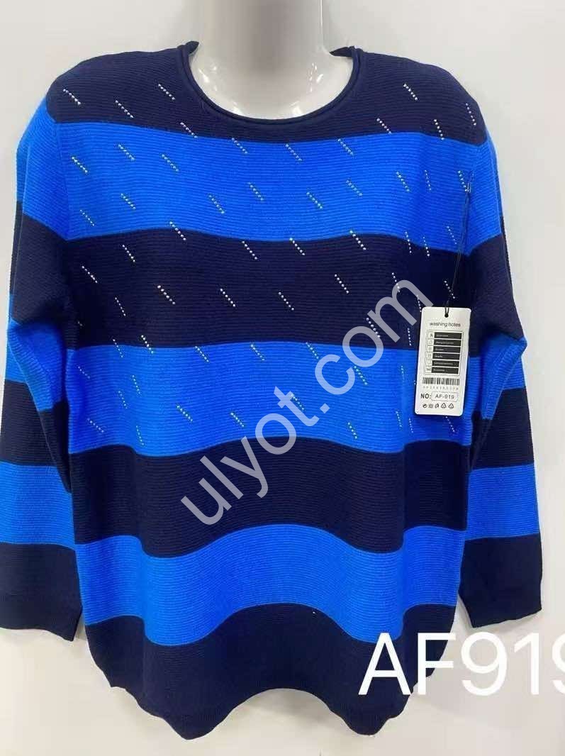 СВІТЕР (ONE SIZE 52-58) МІКС AF-919