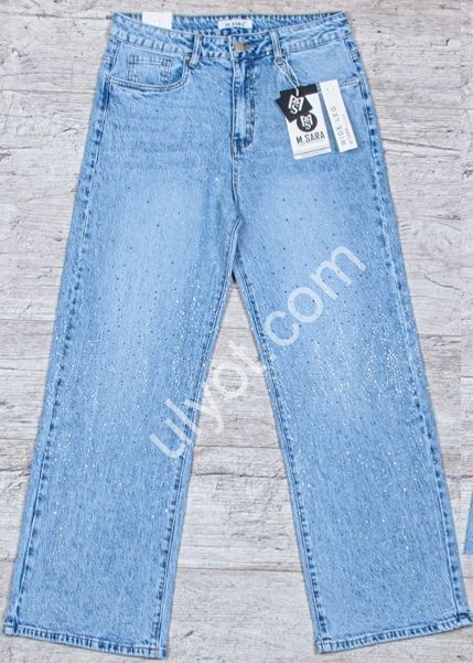 ДЖИНСИ M.SARA (L-4XL) БЛАКИТНИЙ 301