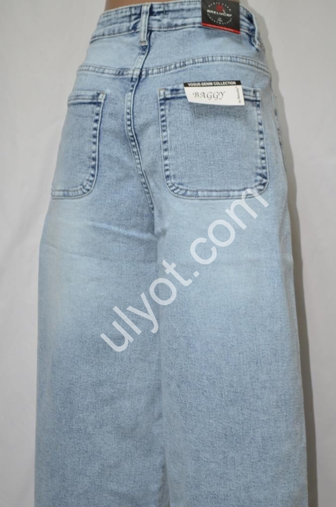 ДЖИНСЫ RELUCKY (30-36) ГОЛУБОЙ 0330-2