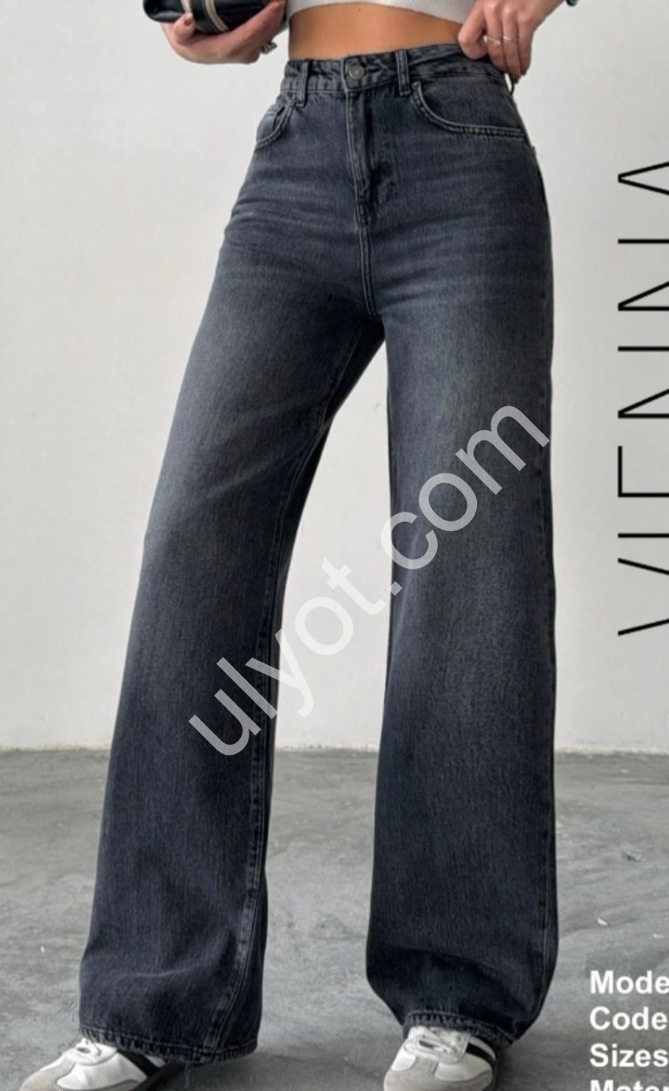 ДЖИНСЫ ZEO BASIC (34-42) ГРАФИТ 5134