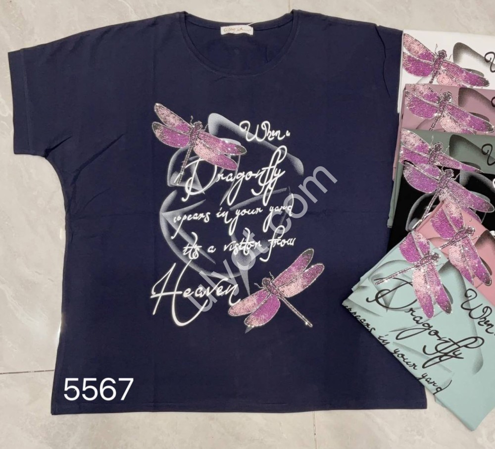 ФУТБОЛКА (ONE SIZE 50-54) МІКС 5567