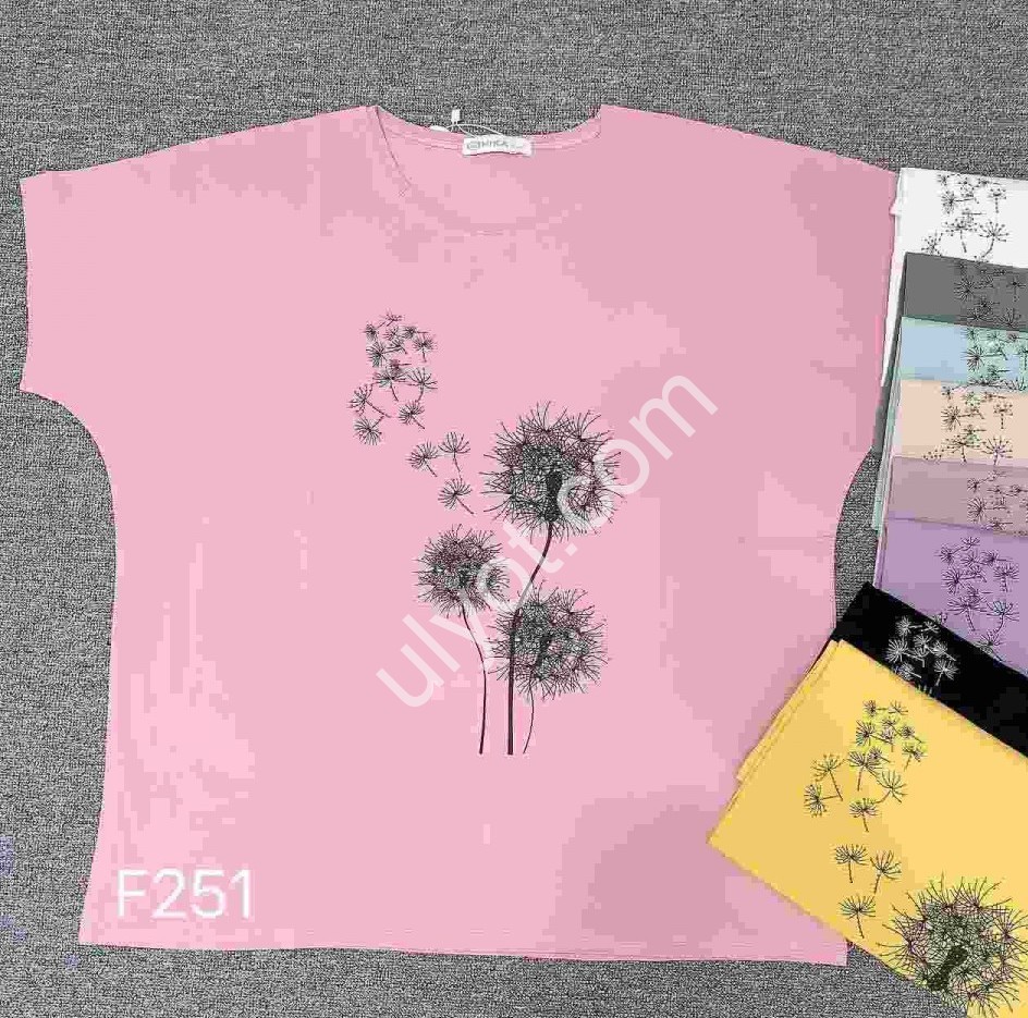 ФУТБОЛКА (ONE SIZE 50-54) МИКС F251