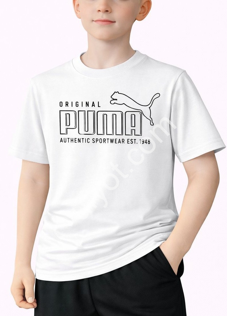 ФУТБОЛКА P15 (11-16 ЛЕТ) БЕЛЫЙ 