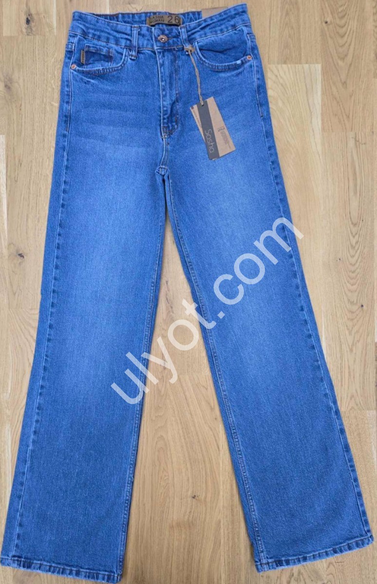 ДЖИНСЫ SASHA (26-31) Т.СИНИЙ 2660