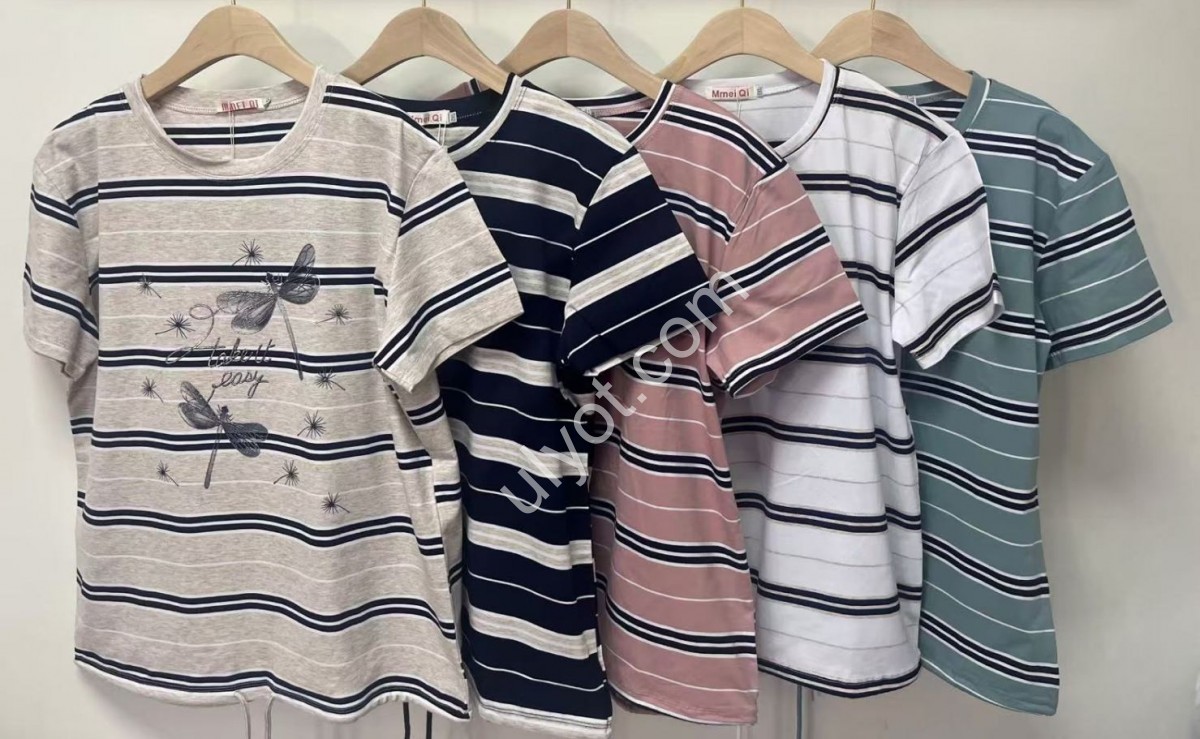 ФУТБОЛКА (2XL-5XL) БЕЖ 370