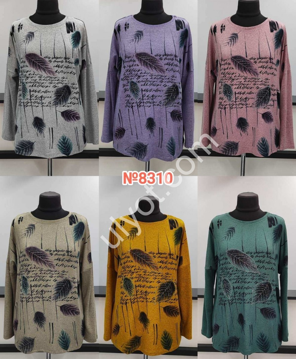 СВИТЕР (3XL-6XL) МИКС 8310