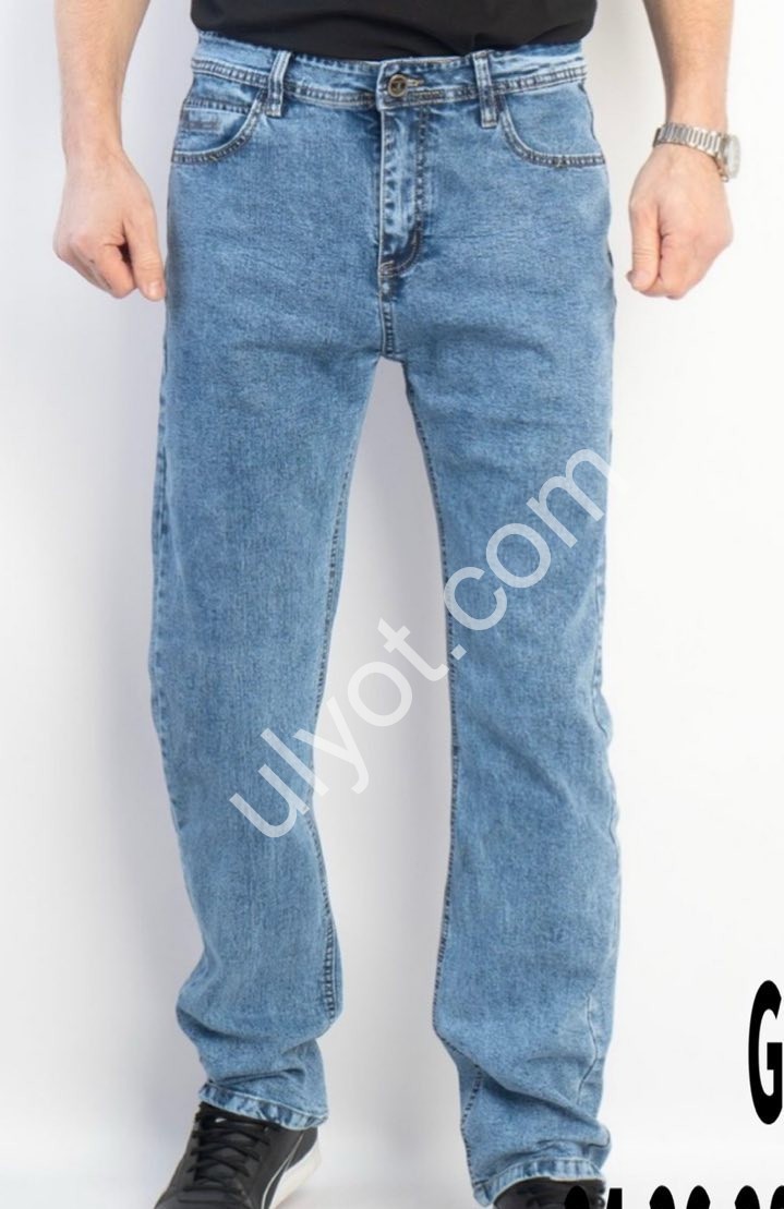 ДЖИНСЫ GAXGAX (34-44) СИНИЙ 1270