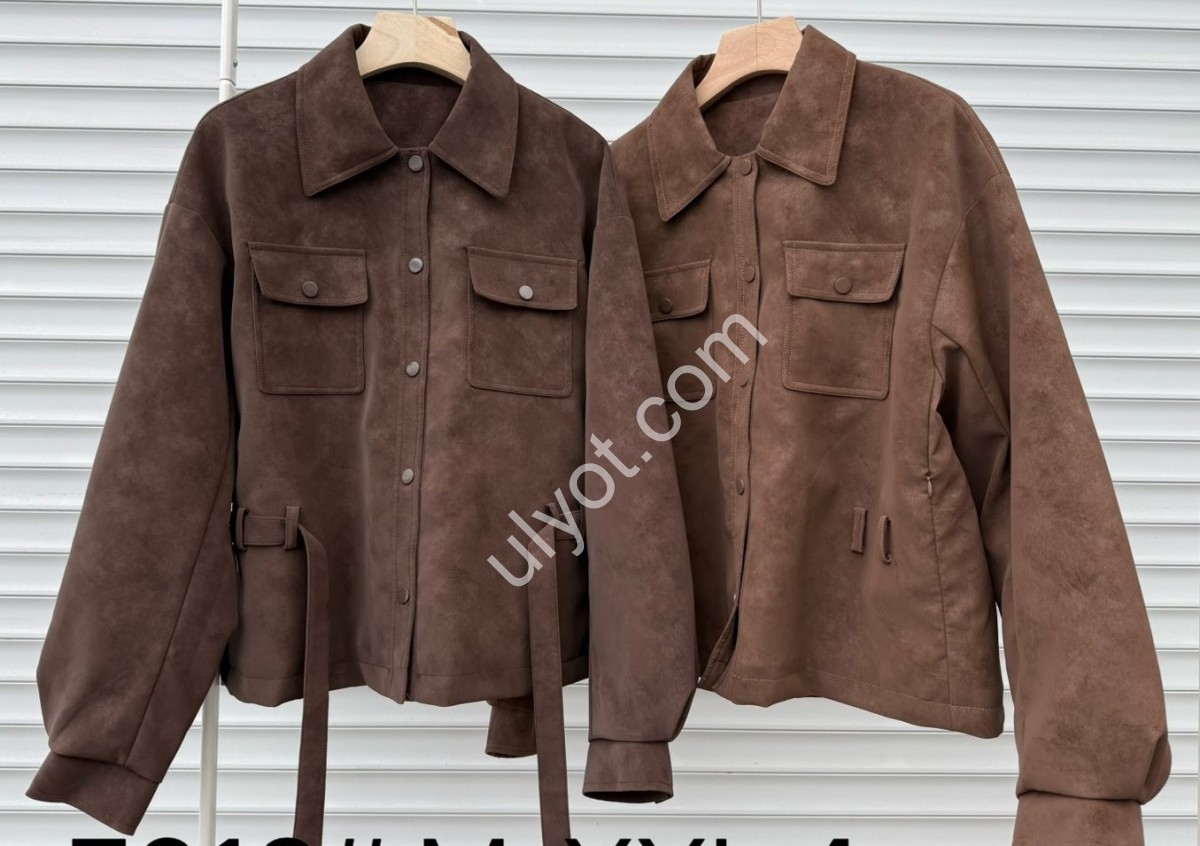 КУРТКА (M-2XL) КОРИЧНЕВЫЙ 7618