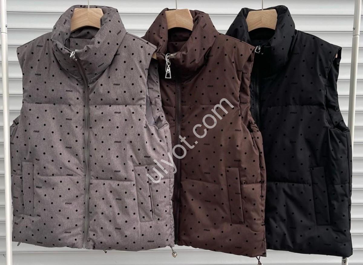 ЖИЛЕТКА (M-2XL) ШОКОЛАД 8858