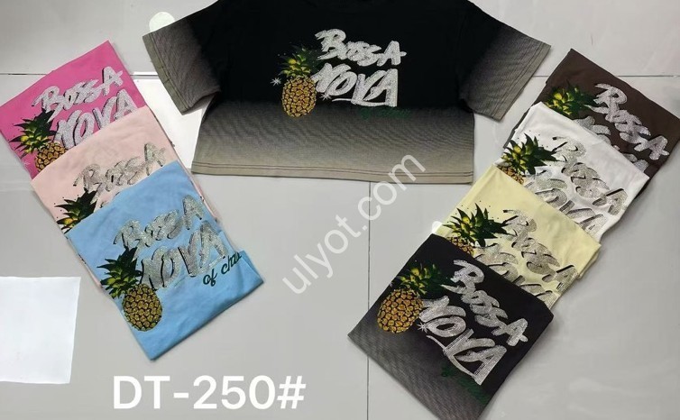 ФУТБОЛКА (OVER SIZE) МІКС DT-250