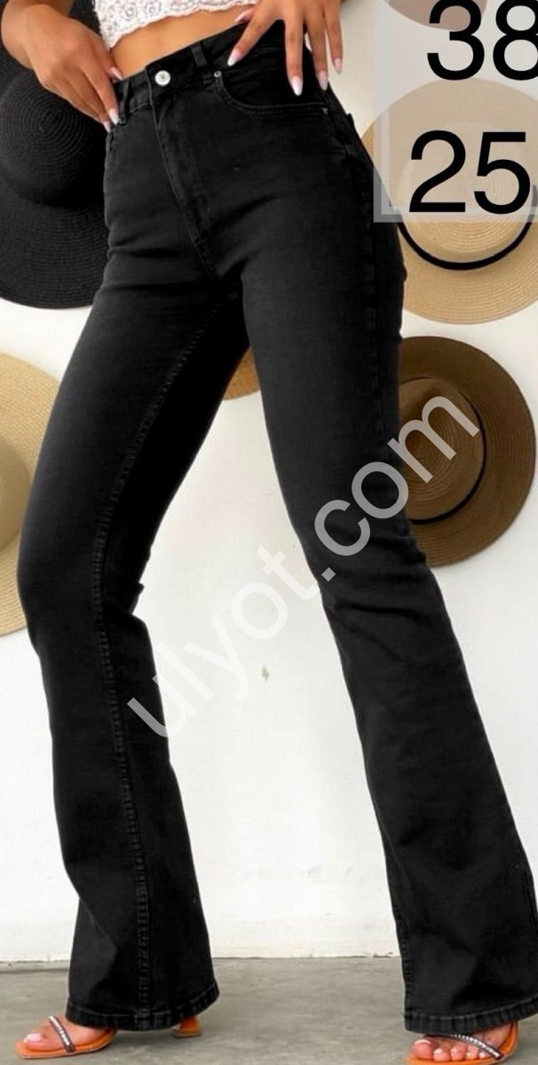 ДЖИНСИ TOP SHOP (25-32) ЧОРНИЙ 3895