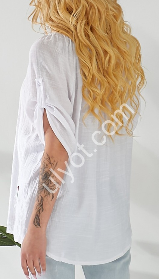 Фото 2 КОФТА JJF (L-3XL) ВИШНІ