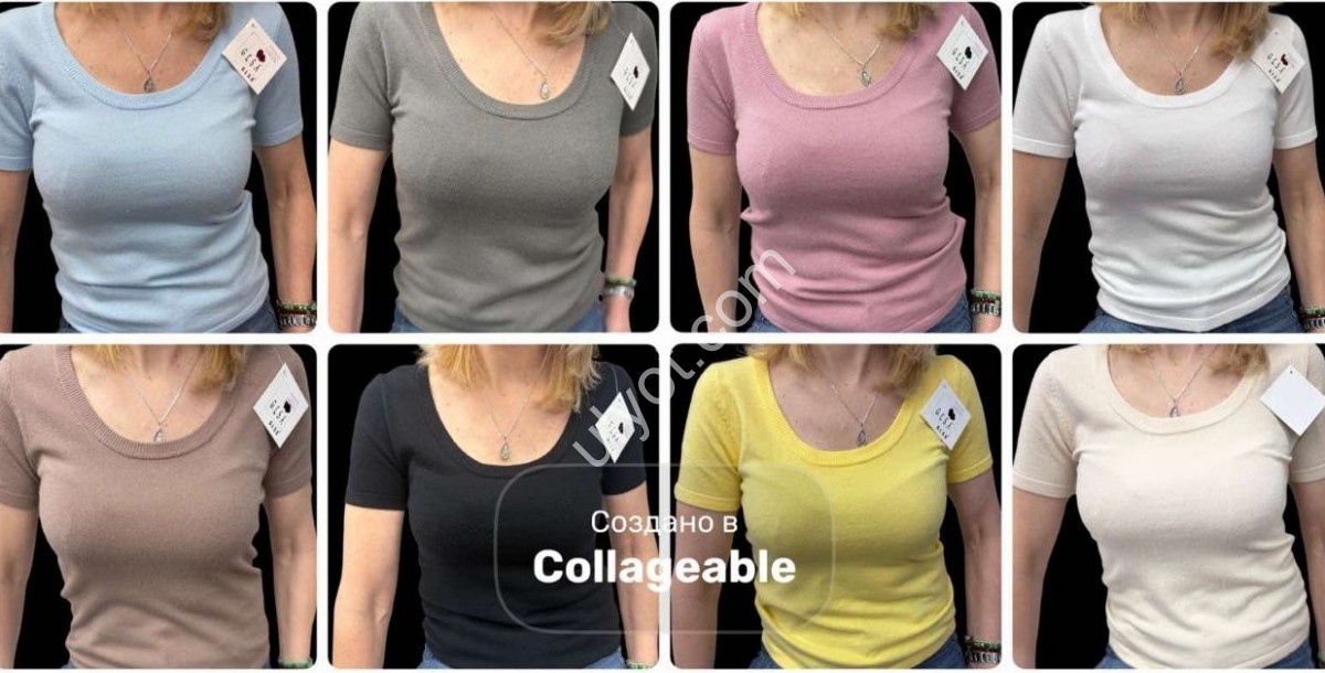 Фото 2 ФУТБОЛКА (ONE SIZE 42-46) МИКС 26114