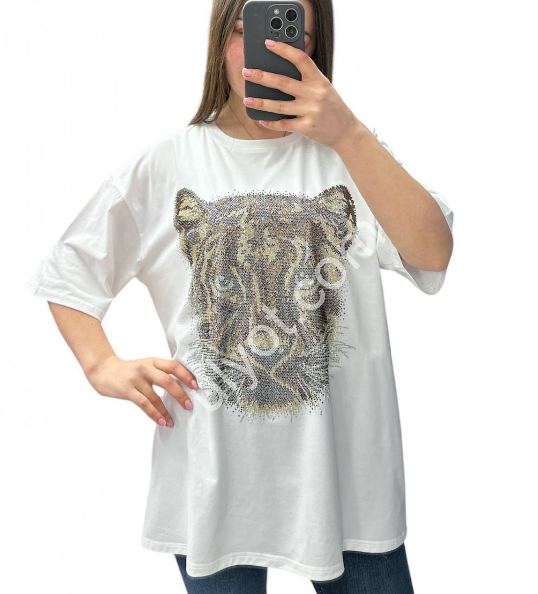 Фото 3 ФУТБОЛКА (46-58) МИКС 25101