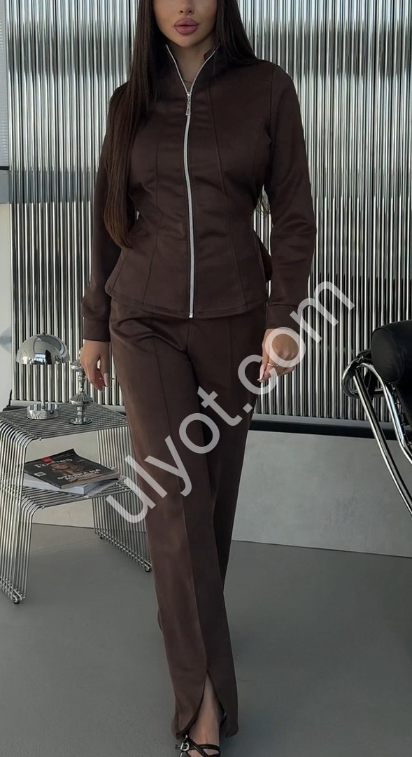 КОСТЮМ (42-48) ШОКОЛАД 765