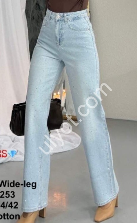 ДЖИНСИ ZEO BASIC (34-42) СТРАЗИ БЛАКИТНИЙ 5253