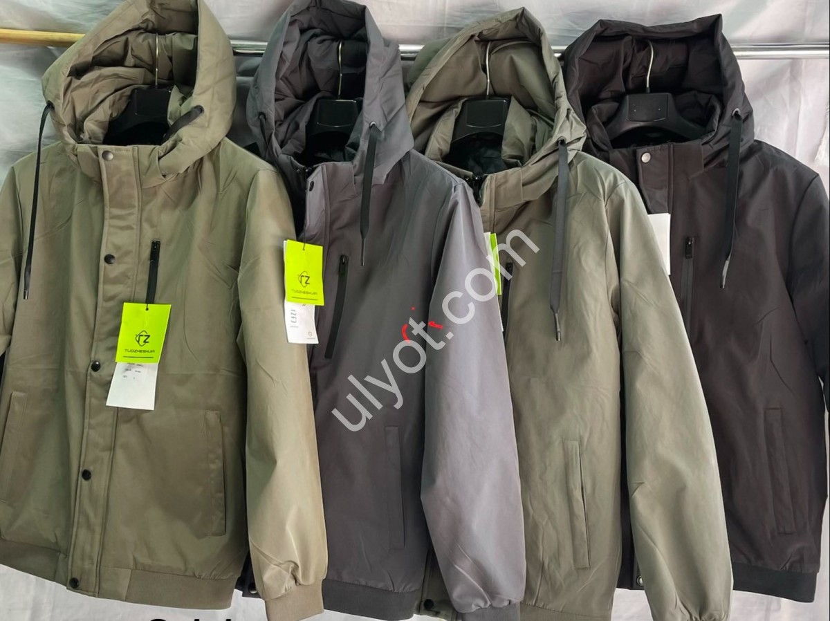 ВЕТРОВКА (L-4XL) ЗЕЛЕНЫЙ 011