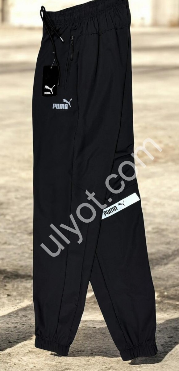 СПОРТ. ШТАНЫ P15 (56-64) МАНЖЕТ ЧЕРНЫЙ 