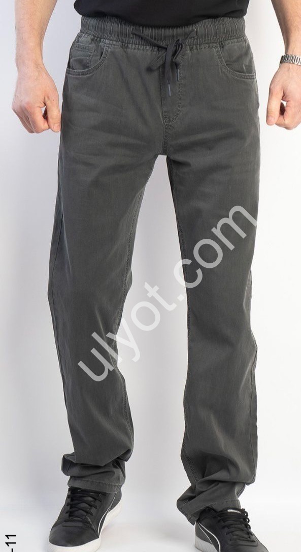 ДЖИНСИ BASANJIU (32-40) ГРАФІТ 128-11