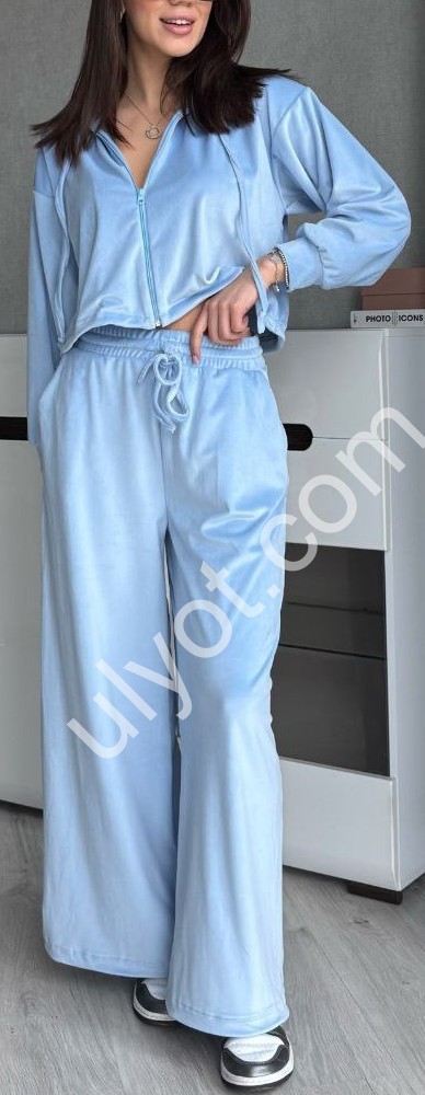 КОСТЮМ (42-48) ГОЛУБОЙ 2498