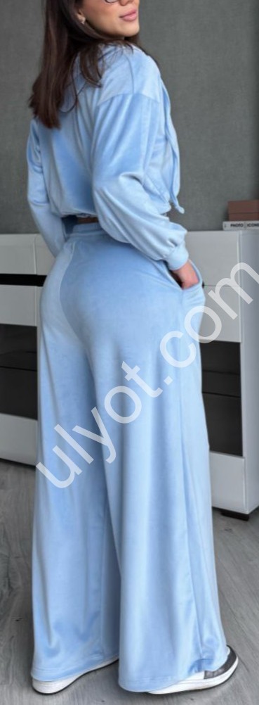 КОСТЮМ (42-48) ГОЛУБОЙ 2498