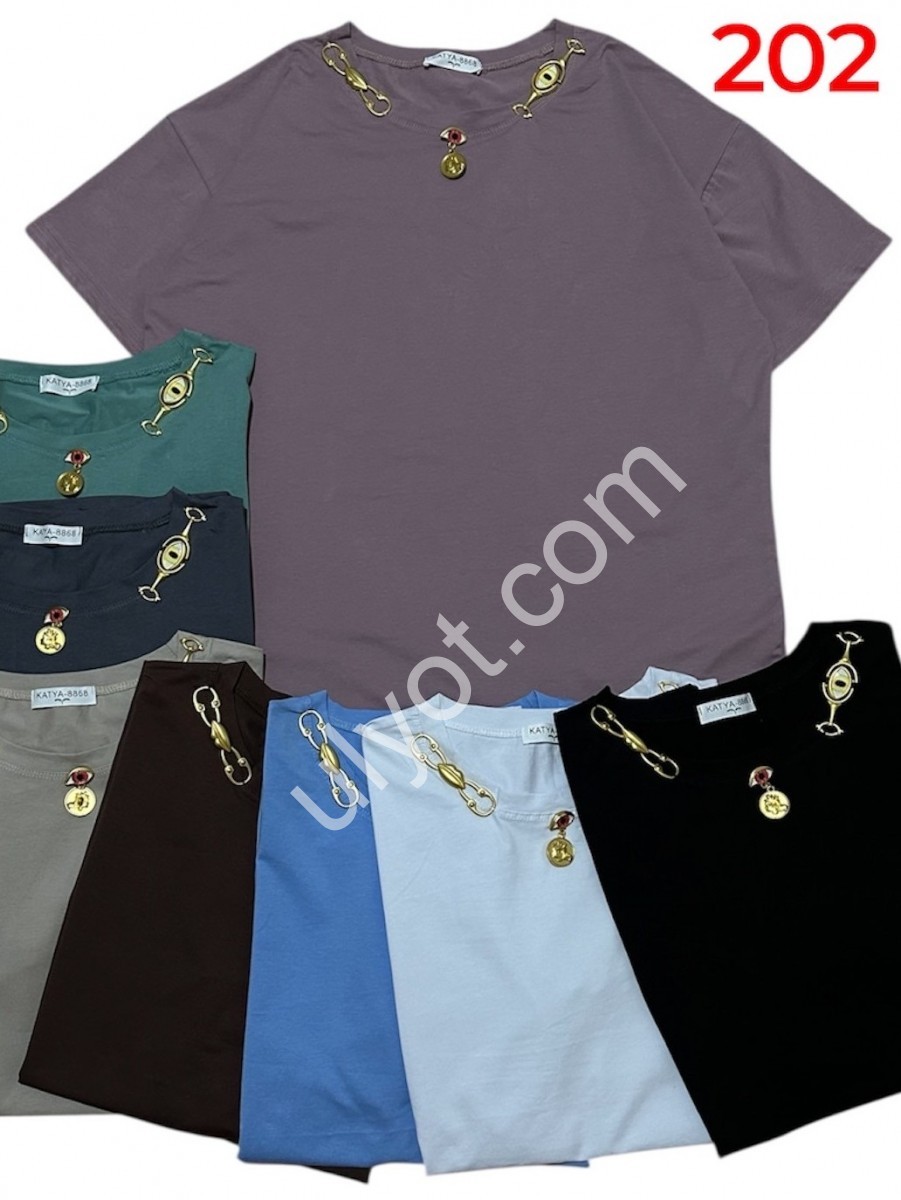 ФУТБОЛКА (ONESIZE 50-56) МІКС 202