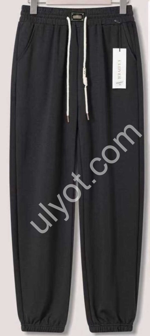 ШТАНЫ (M-3XL) МАНЖЕТ БЕЖ 8821