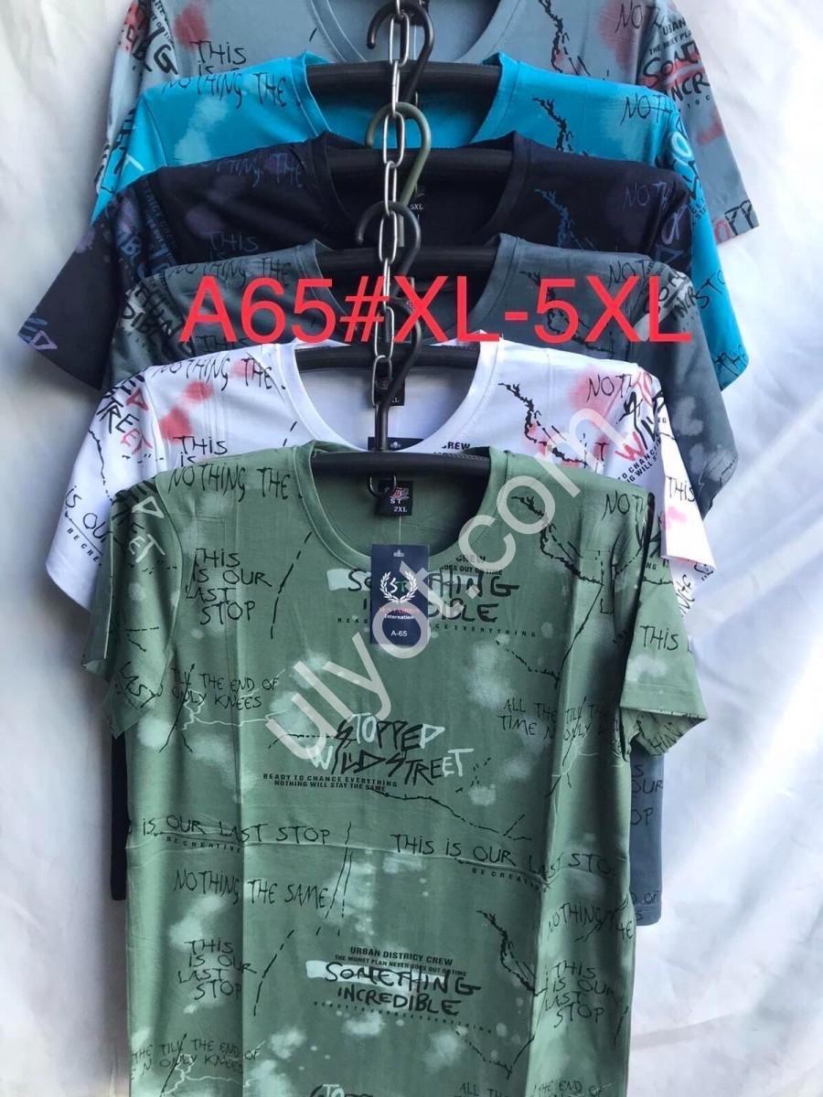 ФУТБОЛКА (XL-5XL) МИКС A65