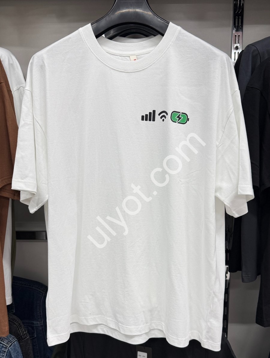 ФУТБОЛКА  (2XL-4XL ) БЕЛЫЙ 