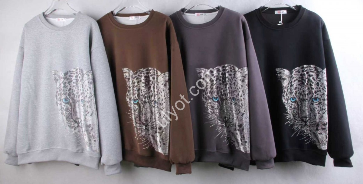 СВІТШОТ JJF (OVERSIZE 48-52) МІКС 2605