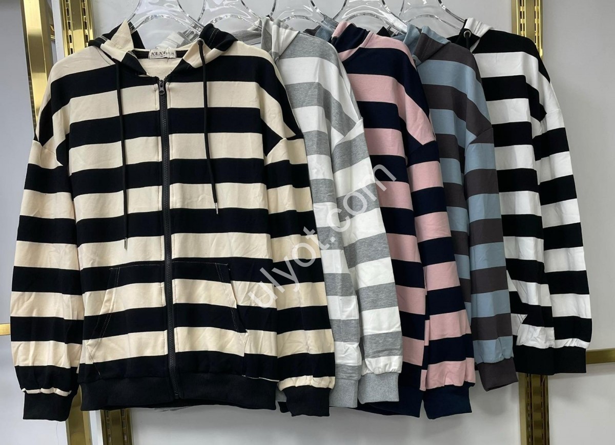 КОФТА (48-54) БЕЛЫЙ+СЕРЫЙ WT877