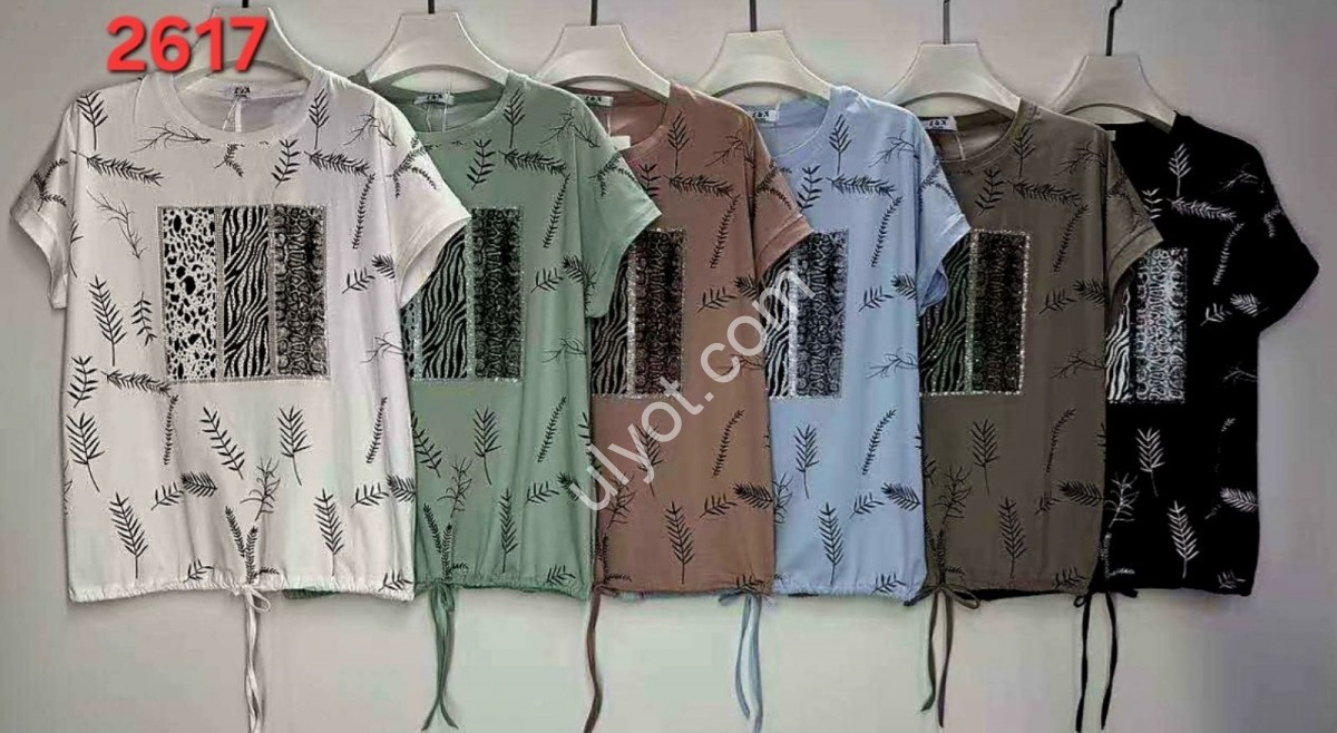 ФУТБОЛКА (ONESIZE 50-56) МИКС 2617