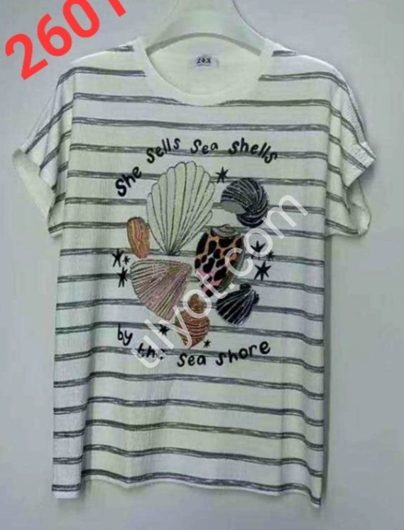 ФУТБОЛКА (ONESIZE 50-56) МИКС 2601