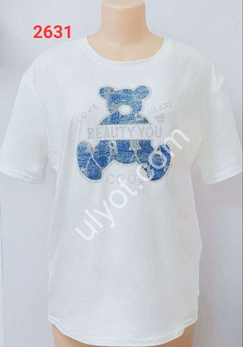 ФУТБОЛКА (ONESIZE 48-52) МИКС 2631