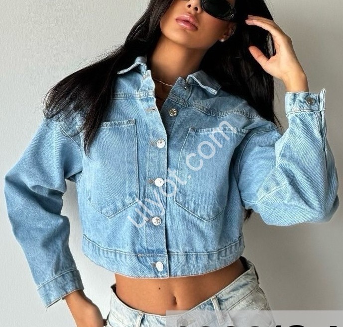 ДЖИНСОВА КУРТКА TOP SHOP (SL) БЛАКИТНИЙ 1368