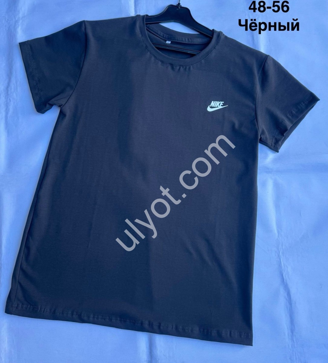 ФУТБОЛКА N02 (48-56) ЧЕРНЫЙ 