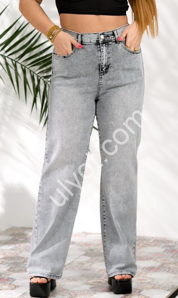 ДЖИНСЫ LIANA (31-38) СЕРЫЙ 617