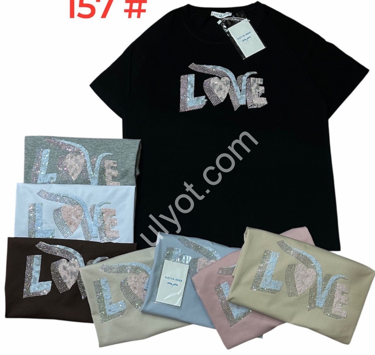 ФУТБОЛКА (ONESIZE 48-52) МИКС 157