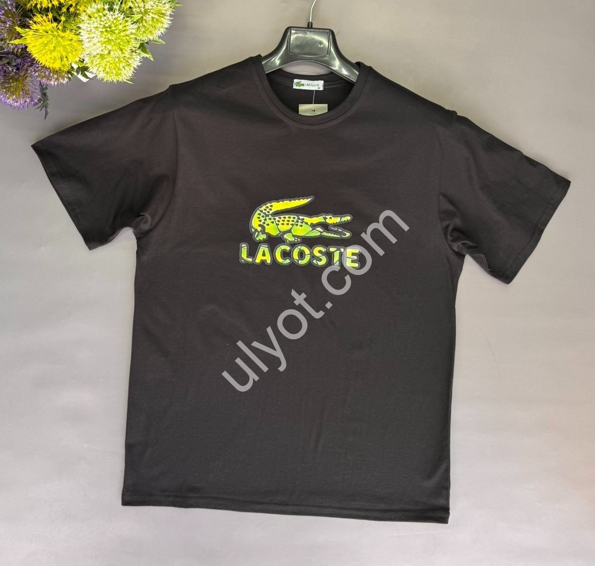 ФУТБОЛКА L09  (S-2XL) ЧЕРНЫЙ 