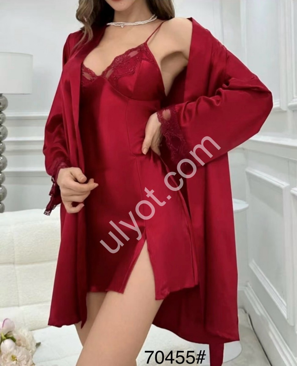 КОМПЛЕКТ ДВОЙКА (M-3XL) БОРДО 70455